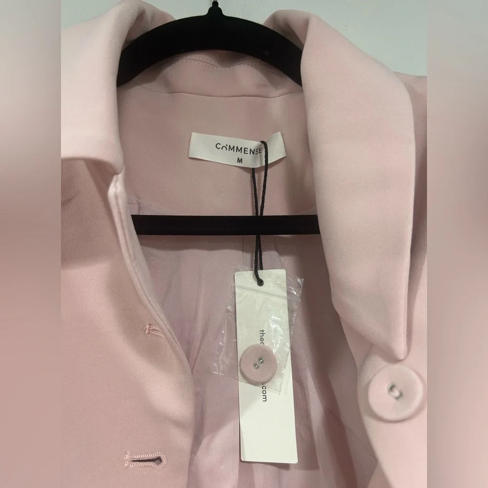NWT Commense Soft Pink Blazer Dress - Picture 5 of 6